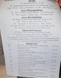 Gasthof Grüner Baum Diepersdorf à Leinburg menu