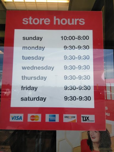 Department Store «T.J. Maxx», reviews and photos, 832 Plaza Blvd, Lancaster, PA 17601, USA