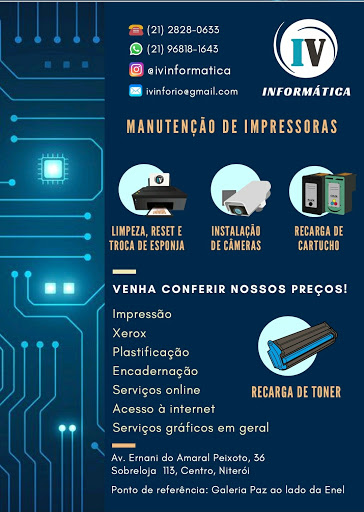 Logo da empresa - Iv informatica niteroi