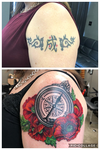 Explore juggalo tattoo ideas, creative tattoo ideas in Magnolia, available at Tanner Tattoos