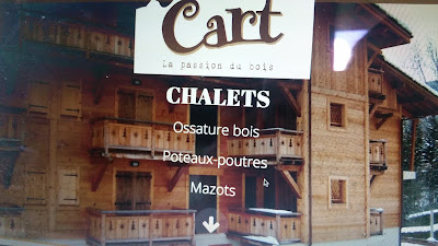 Charpente Chalet Mont Blanc Sarl Cart à Cordon