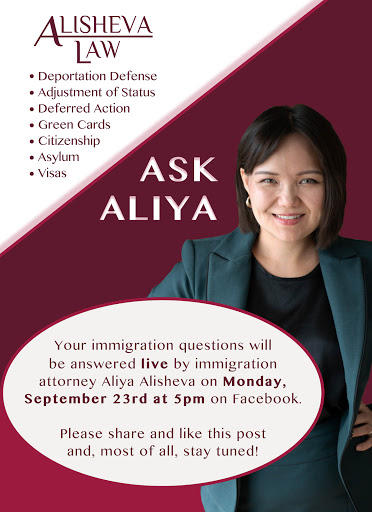 Immigration Attorney «ALISHEVA LAW», reviews and photos