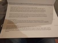 Restaurant Osteria Piemontemare à Gavi, Piedmont (le menu)