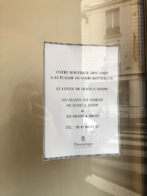 BOUTIQUE DESCAMPS à Paris