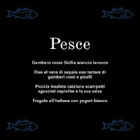 Menu du Cobra Pietrasanta à Pietrasanta