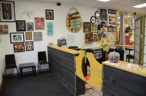 Explore perspective tattoo ideas, creative tattoo ideas in Indianapolis, available at Golden Goose Tattoo Company