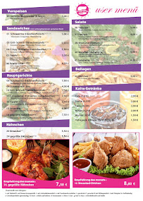 Carte du Restaurant Samer am See à Böblingen