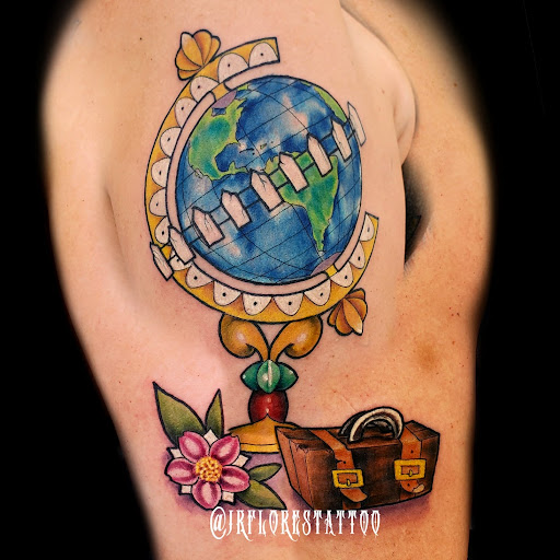 Explore woman leg tattoo ideas, creative tattoo ideas in Caldwell, available at Blue Ring Studio Tattoo & Piercing