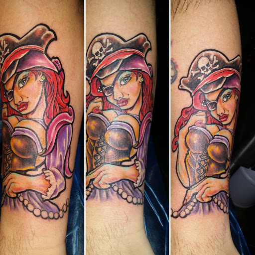 Explore female wrist tattoo ideas, creative tattoo ideas in Camby, available at Sick With It Tattoos