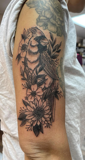 Explore cancer awareness tattoo ideas, creative tattoo ideas in Clintonville, available at Honey Heart Tattoo