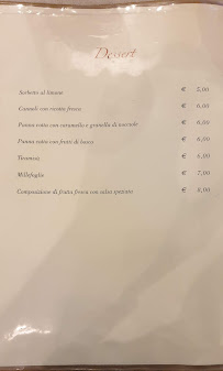 Antica Osteria d'La Scua à Vigevano carte