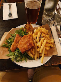 Fish and chips du Restaurant The Frog & British Library à Paris - n°11