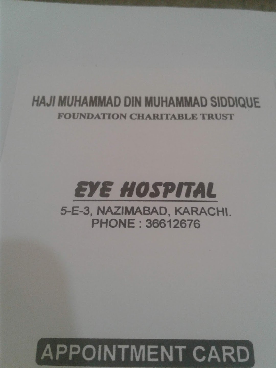 Charitable Eye Hospital