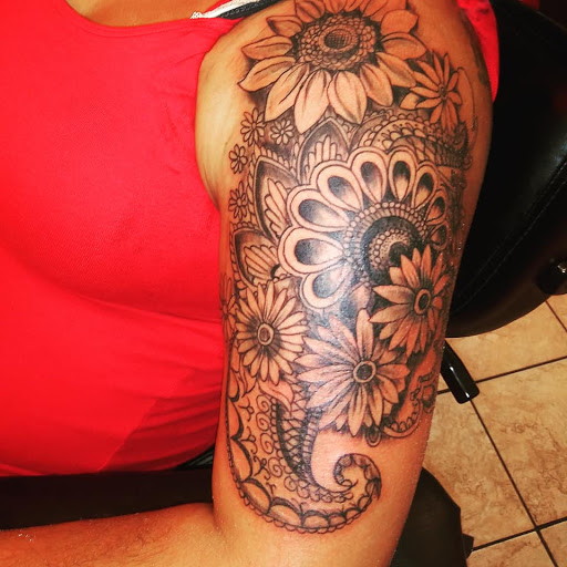 Explore dark tattoo ideas small, creative tattoo ideas in Amarillo, available at Music Box Body Art Studio