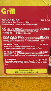 Menu / carte de Nuevo Mejico Mojito Bar à Fort-de-France