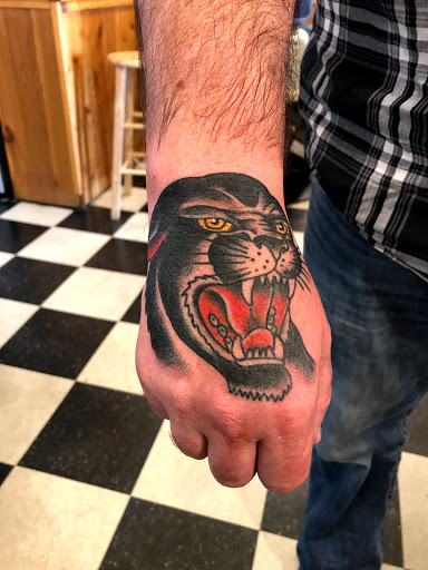 Explore tattoo ideas for upper back, creative tattoo ideas in Black River Falls, available at Black River Tattoo