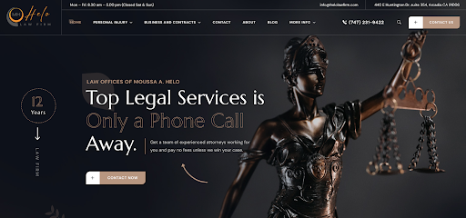 Helo Law Firm Top Rated Personal Injury and Business Law image