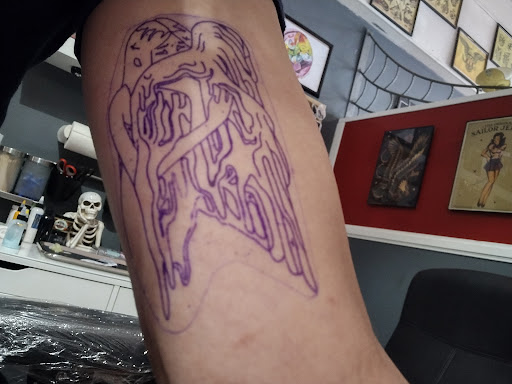 Explore tattoo ideas for son on dad, creative tattoo ideas in Wytheville, available at Wythe Ink