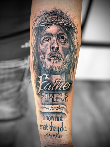 Explore womens sleeve tattoo ideas, creative tattoo ideas in Amarillo, available at The Studio