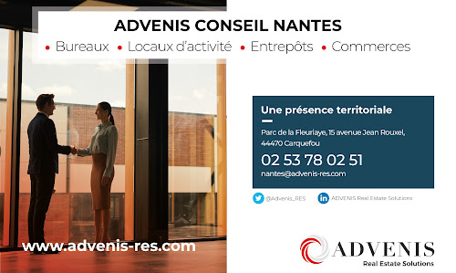 Agence d'immobilier d'entreprise Advenis Conseil & Transaction - Nantes Carquefou