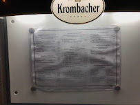 Carte du Restaurant Athos à Leipzig