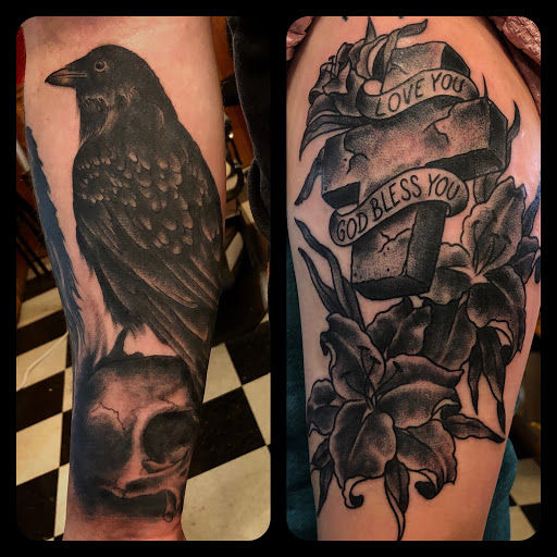 Explore tattoo ideas for men chest, creative tattoo ideas in Black River Falls, available at Black River Tattoo