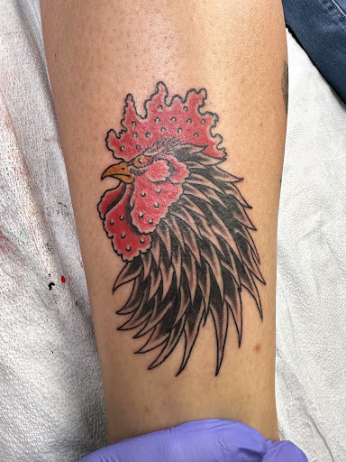 Explore color tattoo sleeve ideas, creative tattoo ideas in Boulder, available at Bolder Ink