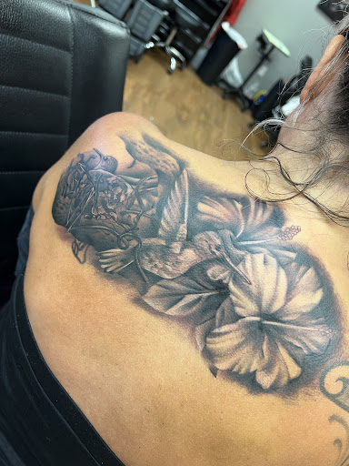 Explore tattoo photography ideas, creative tattoo ideas in Kapolei, available at Sacred Art Tattoo and Coffee Bar - Kapolei