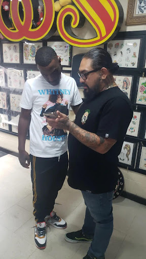 Explore flower of life tattoo ideas, creative tattoo ideas in Morrow, available at The Inkers Parlour