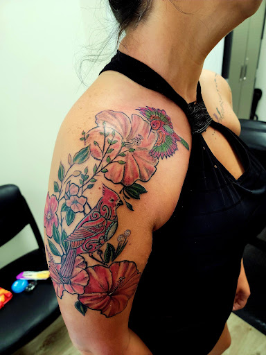 Explore small cover up tattoo ideas, creative tattoo ideas in Conway, available at Primal Urge Tattoos