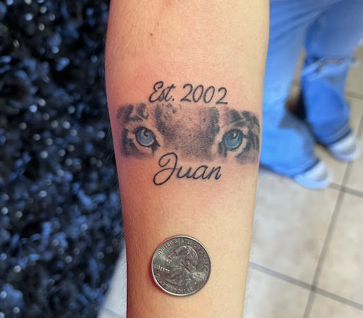 Explore death tattoos ideas, creative tattoo ideas in Houston, available at 333 Tattoo Studio HTX