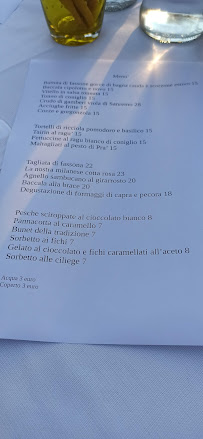 Carte du Ristorante Nesto à La Morra