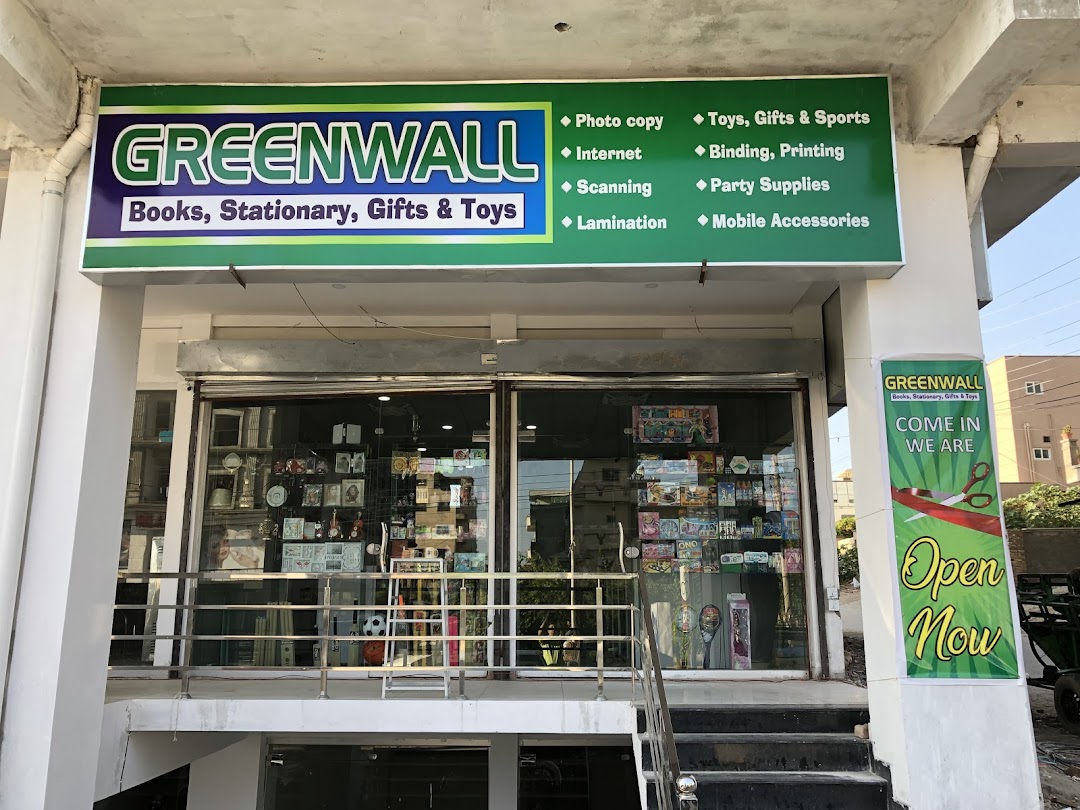GREENWALL Books Stationery Gifts & Toys