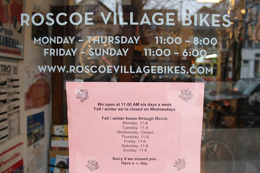 Bicycle Store «Roscoe Village Bikes», reviews and photos, 2016 W Roscoe St, Chicago, IL 60657, USA