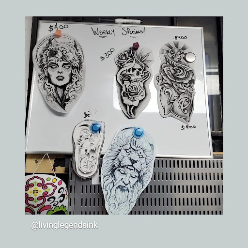 Explore women's tattoo placement ideas, creative tattoo ideas in Bronx, available at Living Legends Ink realistic tattoos