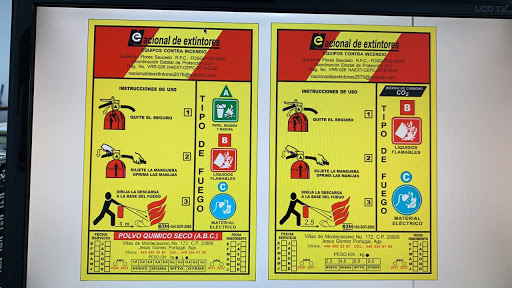 Extintores en Aguascalientes (Nacional de Extintores)