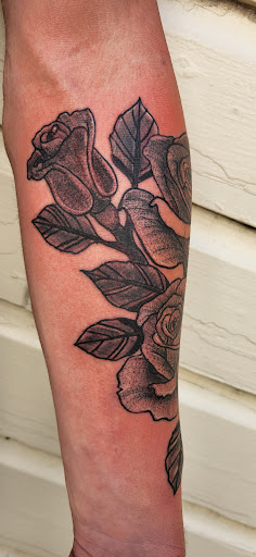 Explore great half sleeve tattoo ideas, creative tattoo ideas in Meridian, available at SK-Tattoo1