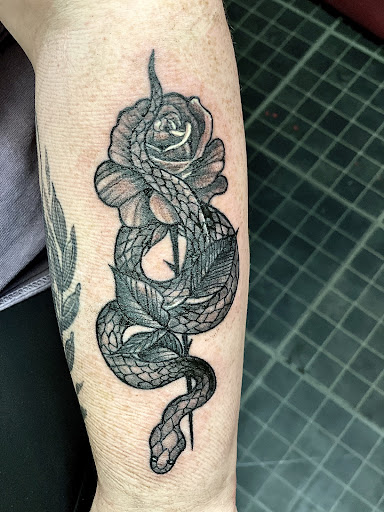 Explore stoner tattoo ideas, creative tattoo ideas in Anniston, available at Infinity Ink