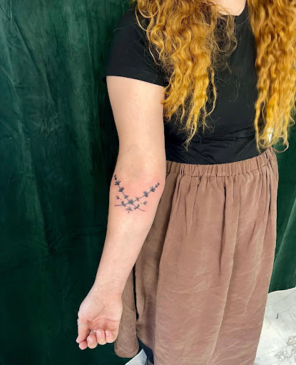 Explore unique lettering tattoo ideas, creative tattoo ideas in Rochester, available at Honey Studios