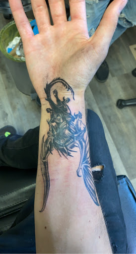 Explore first responder tattoo ideas, creative tattoo ideas in Idaho Falls, available at Olson Ink Studios