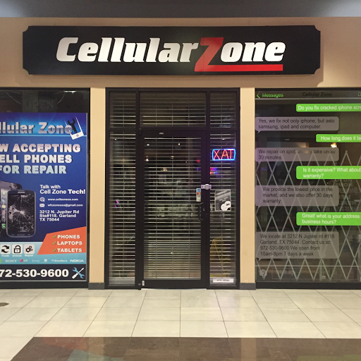 Cell Phone Store «Cellular Zone», reviews and photos, 3212 N Jupiter Rd #118, Garland, TX 75044, USA