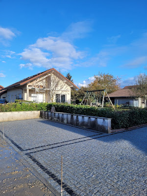 MB PAVAGE - Aménagement extérieur - Allées - Terrasses - Cours et Carrelage à Valserhône, Pays de Gex, Genève et Vaud. à Valserhône