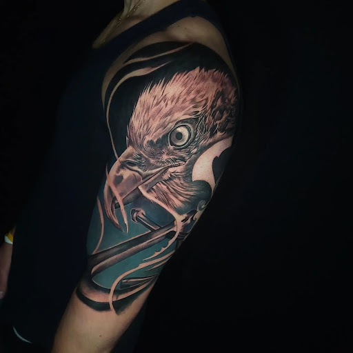 Explore inner biceps tattoo ideas, creative tattoo ideas in Bensalem, available at Philly Joe Tattoo Studio