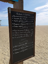 Menu / carte de Le Kiaora Beachclub à Canet-en-Roussillon