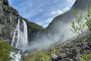 Feigumfossen Waterfall, Luster image