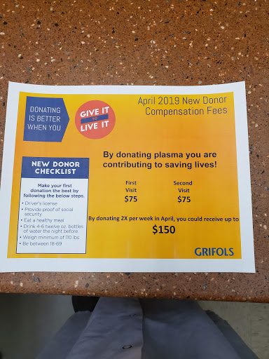 Blood Donation Center «Talecris Plasma Resources», reviews and photos