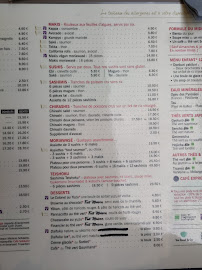 Restaurant japonais Café Japonais à Bordeaux (la carte)