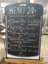 Restaurant Bay Bistro Café à Cannes (le menu)