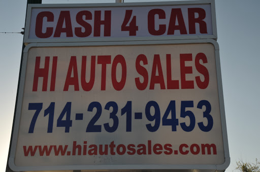 Used Car Dealer «Hi Auto Sales», reviews and photos, 7381 Westminster Ave, Westminster, CA 92683, USA