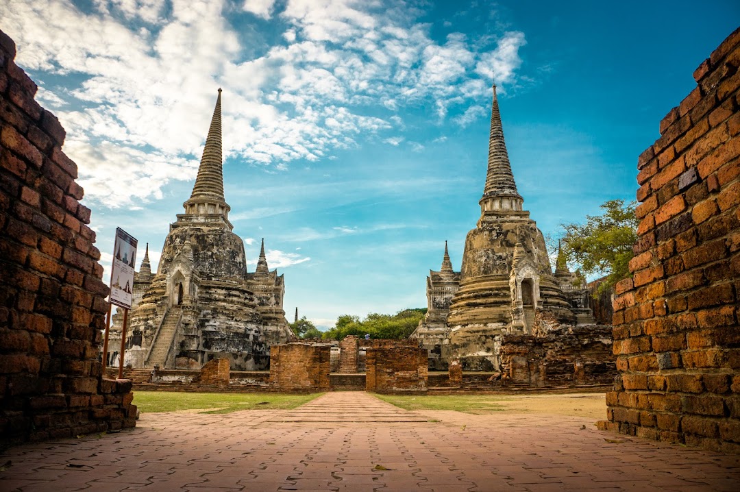 The Ruins Of Phra Si Sanphet Buddhist Temple